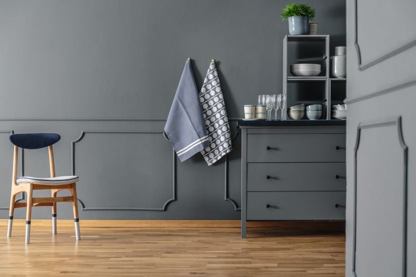 corbata gris marengo